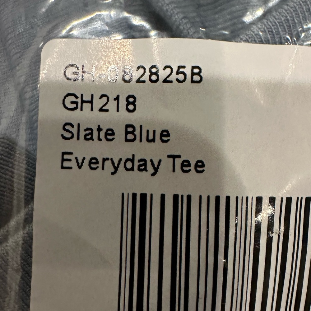 Gold Hinge Light Blue Short Sleeve Crew Tee - Picture 5 of 5